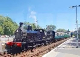 Spa Valley train trashed by yobs