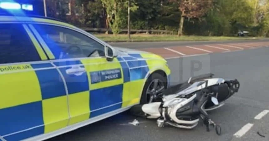 Teens Busted After Stolen Moped Hunted Down and Stopped in Welling Woods