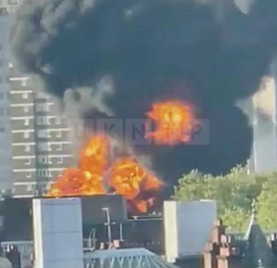 Massive Maida Vale Substation Blaze Sends Black Smoke Over Central London â€“ Residents Evacuated