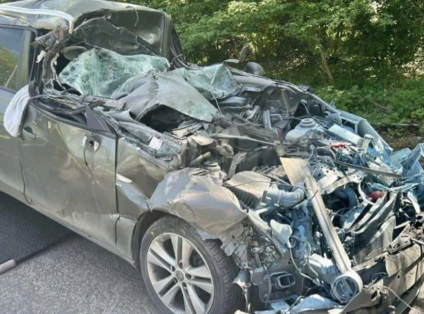 Miracle on A5: Driver Walks Away Unscathed After Crash into Stationary Lorry in South Staffs