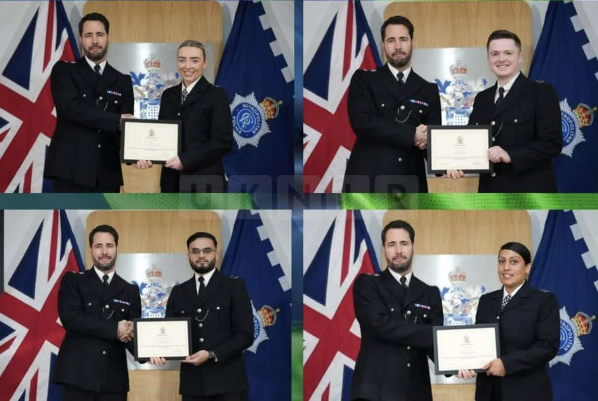 Met Police Officers Praised for Bravery After Dramatic Armed Arrest at Harold Wood Station
