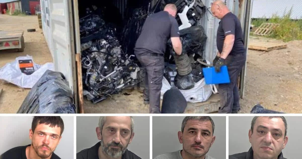 Harold Hill Luxury Car Theft Gang Jailed in Â£3.3M Chop Shop Bust After Police Sting