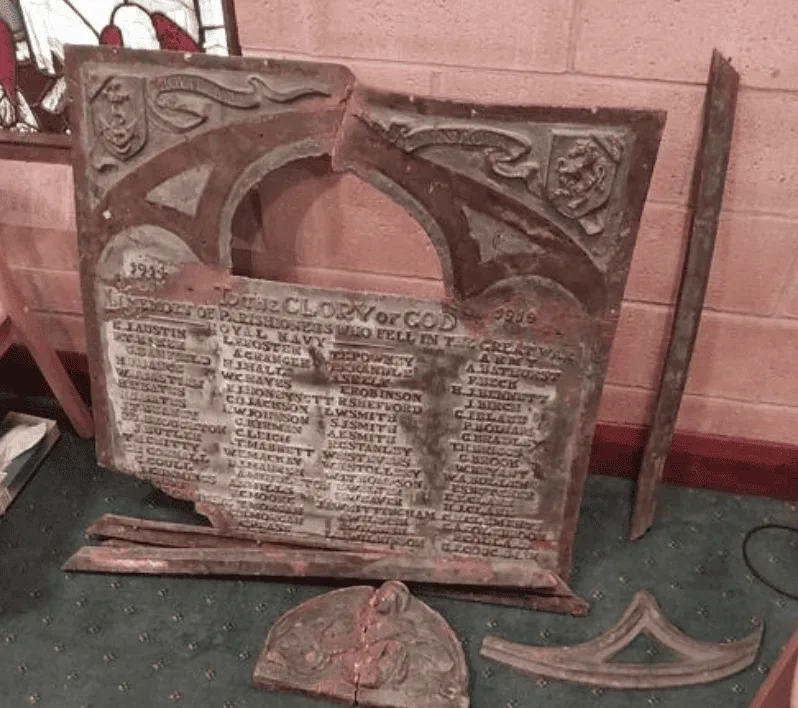 Second Stolen WWI Memorial Plaque Recovered in Chatham as Police Make Eighth Arrest