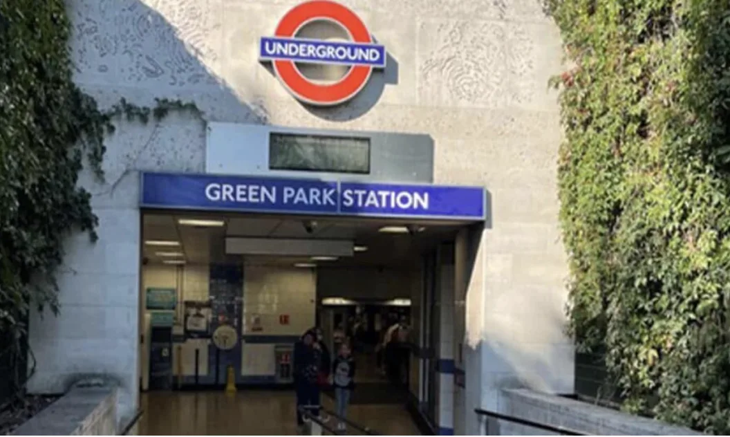 Emergency Services Respond to Person Under Train at Green Park Underground Station