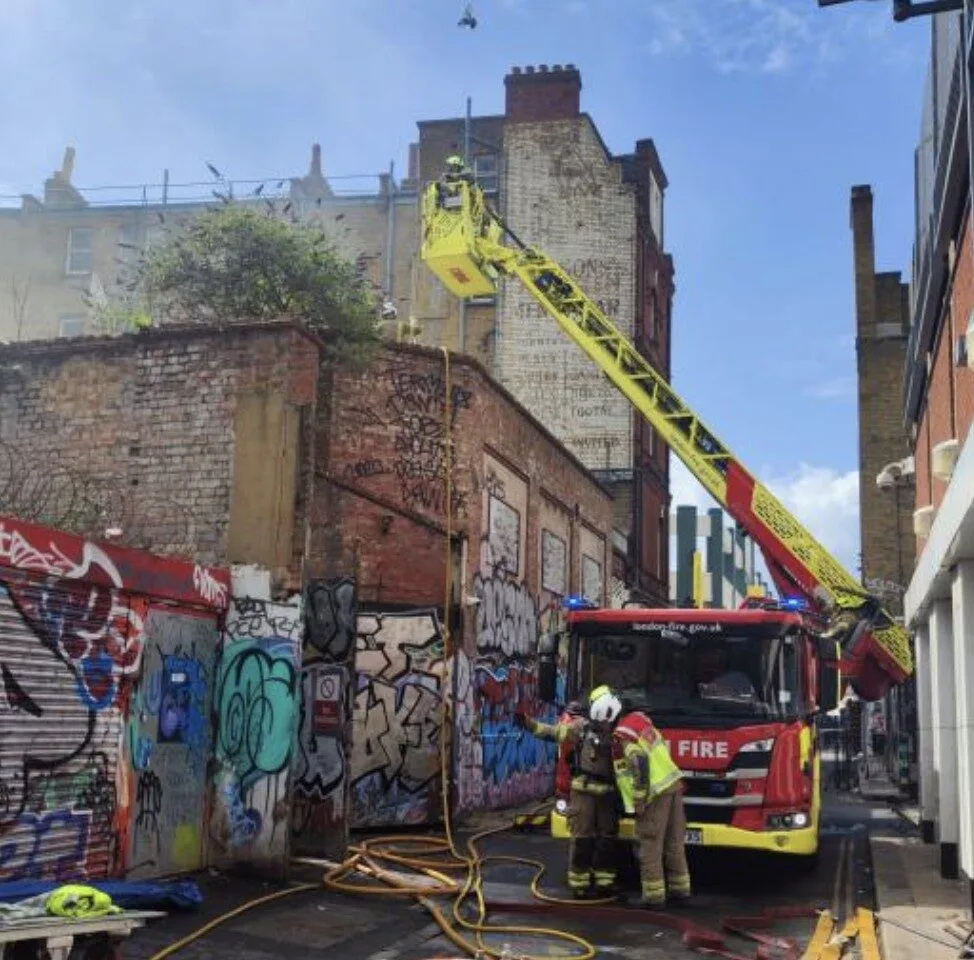 70 Firefighters Battle Blaze on Electric Avenue, Brixton â€“ Station Closed and Public Urged to Avoid Area