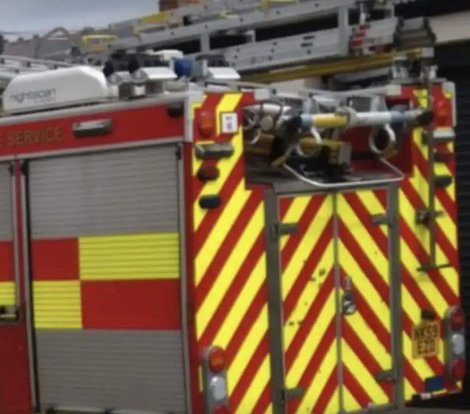 Firefighters Tackle Blaze as Trees Catch Fire Near A2070 Hamstreet