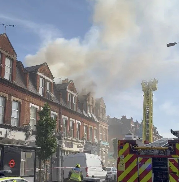 Major Fire in Richmond Ten Pump Blaze with Persons unaccounted for