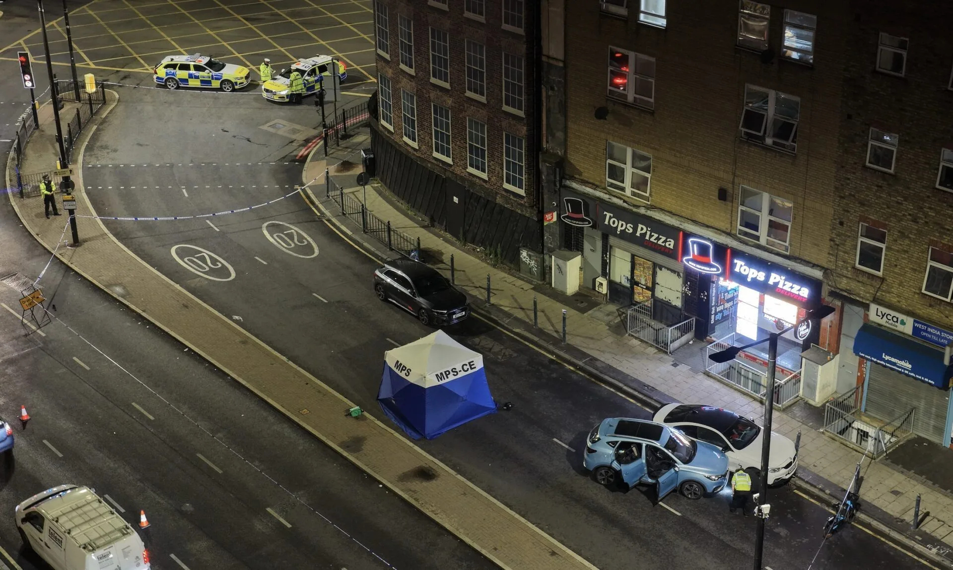 Person Killed in Late-Night Collision on West India Dock Road