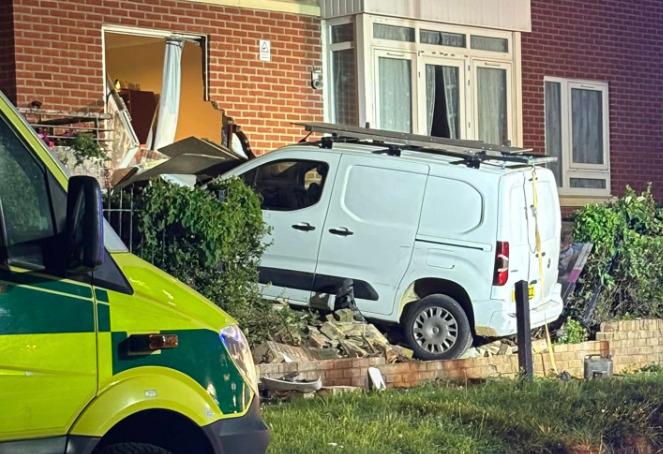 Emergency Services Respond After Van Crashes Into Peacehaven Care Home