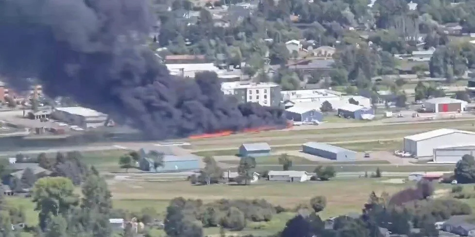 Montana Airport Plane Crash Sparks Fires but No Serious Injuries