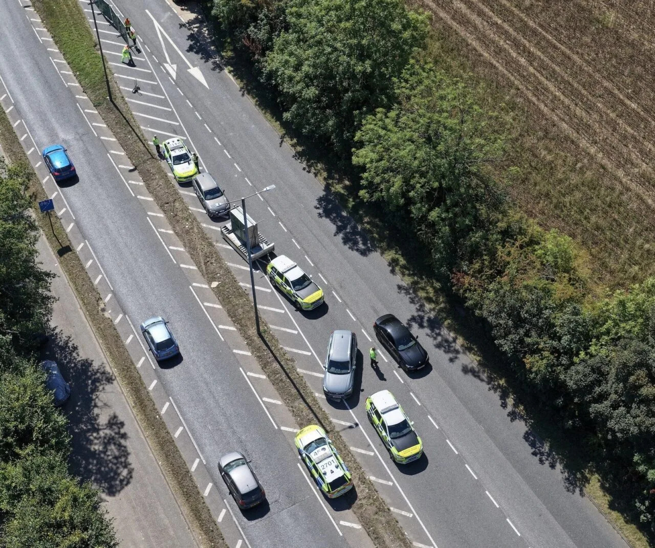 Surrey Police Launch Probe After Fatal Collision Involving Addison Lee Taxi on A23