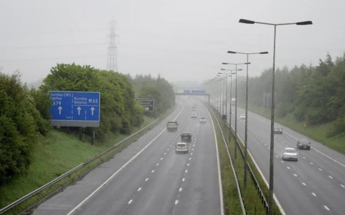 Woman Seriously Injured After Falling from M65 Motorway Bridge at Brierfield