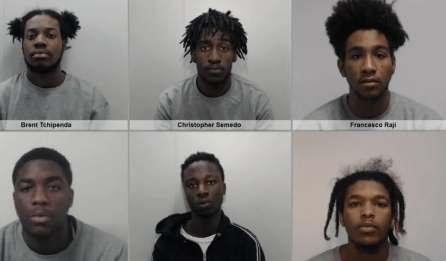 Seven gang members who brutally stabbed a 16-year-old to death in Moston have been jailed for a total of 146 years â€“ (ID 521939)