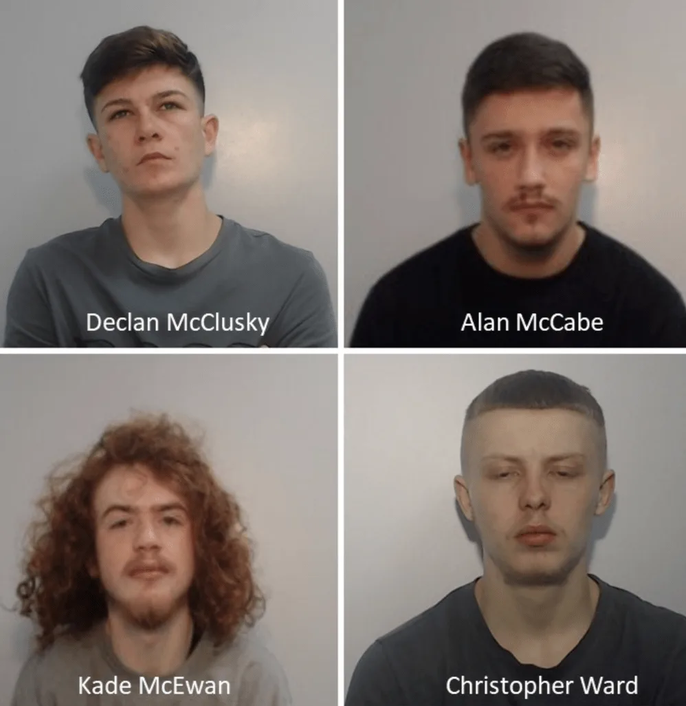 Manchester Car Thieves Jailed Over 11 Years After High-Speed Chase and Burglary Spree