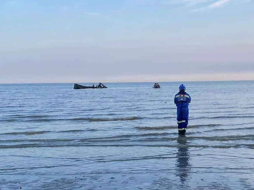 Coastguard Heroics at Camber Sands: Two Rescued from Rising Tide Wreck