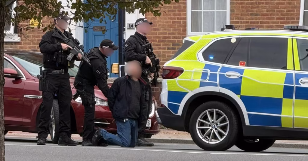 Armed Police Arrest Uckfield Man in Brighton Taser Scare, Area Locked Down