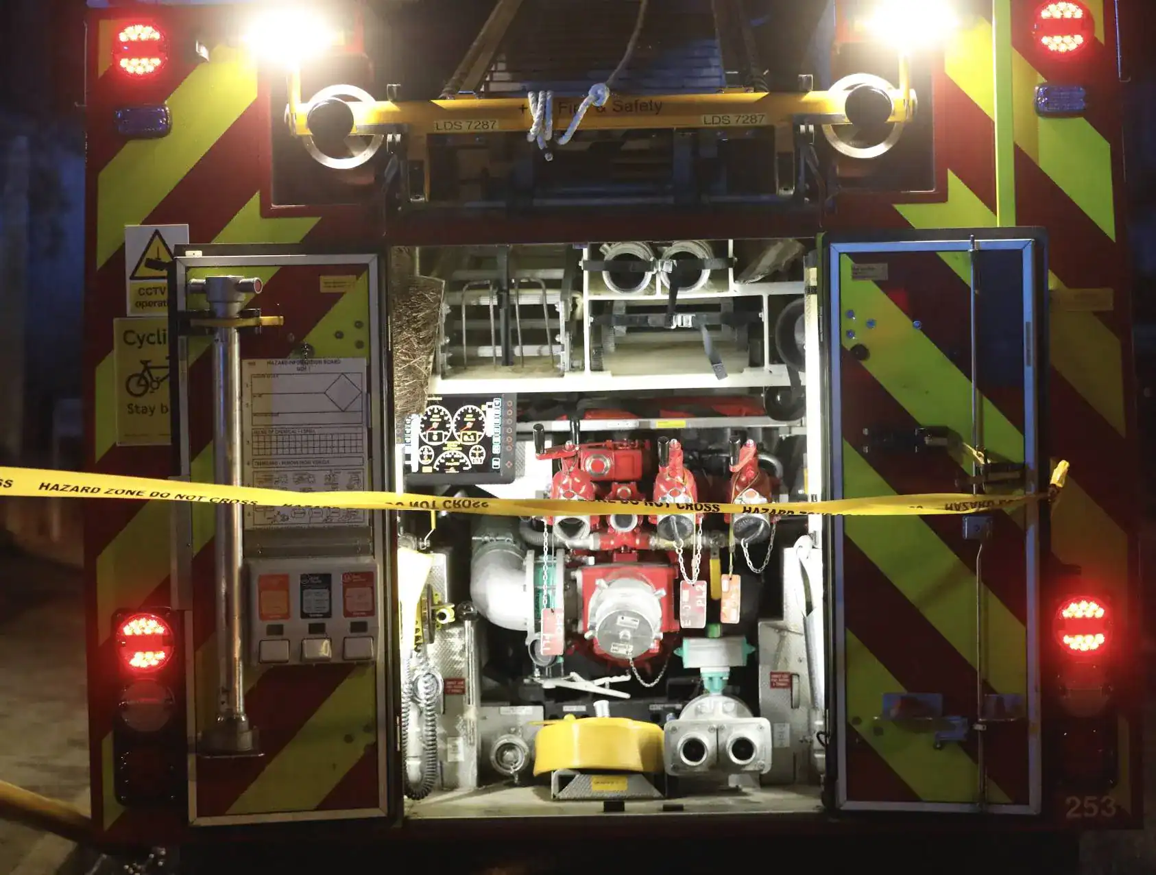 Blazing Roof Fire in Isleworth Roof Sparks Massive Firefighter Response â€“ No Injuries Reported