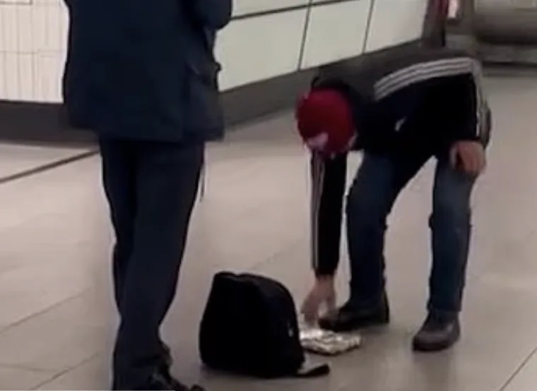 Brazen Thief Snatches Buskerâ€™s Cash in Seconds at Tottenham Court Road Station