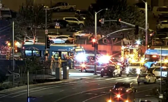 LAX Shuttle Bus Crash Injures Two in Chaos Near Airport â€“ Investigation Underway