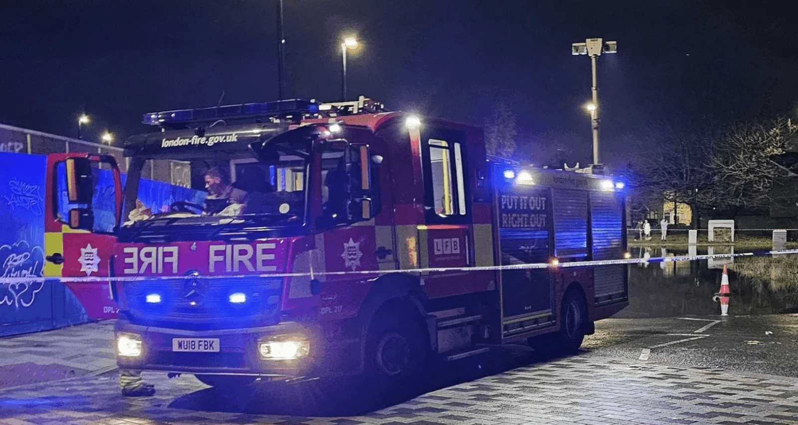 Heroic Rescue as 35 Firefighters Tackle Early Morning Blaze in London Flat