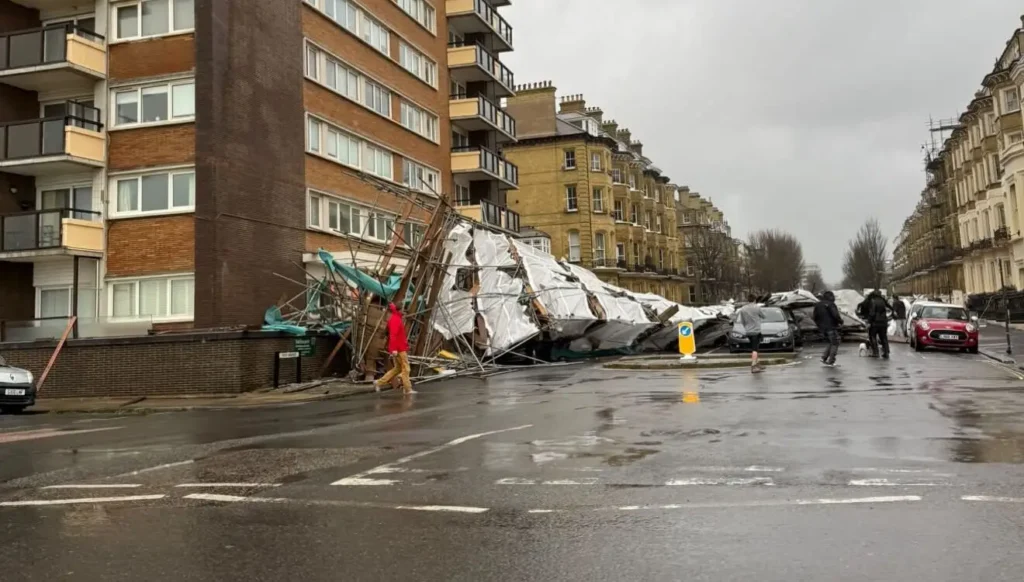 HSE Snubs Probe into Hove Scaffolding Smash