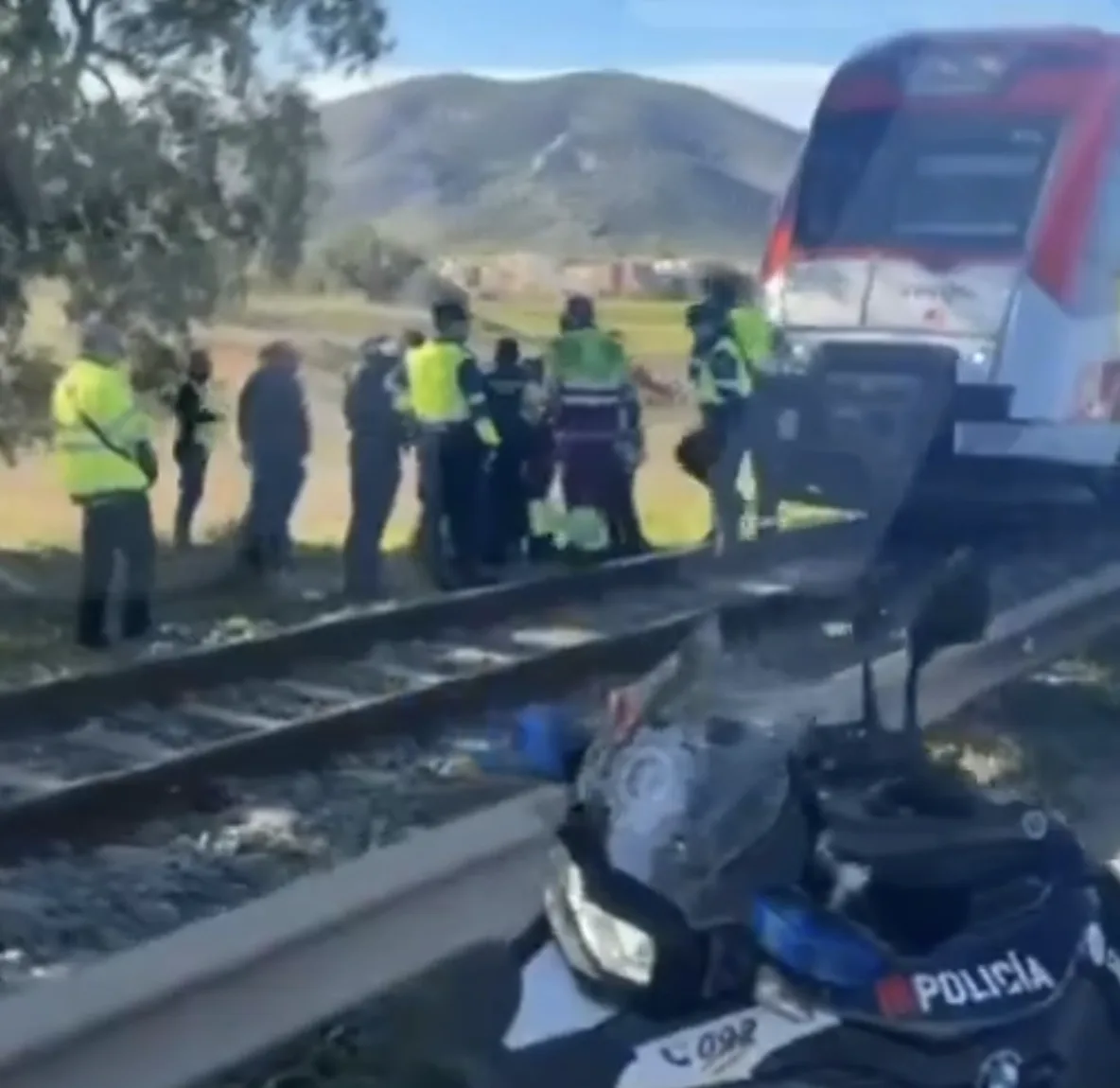 Train crashes into crane in Spain â€” another blow after deadly pile-ups