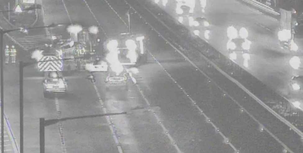 M6 Chaos at Junction 10 Clears After Car and Jackknifed Trailer Crash Blocks Motorway