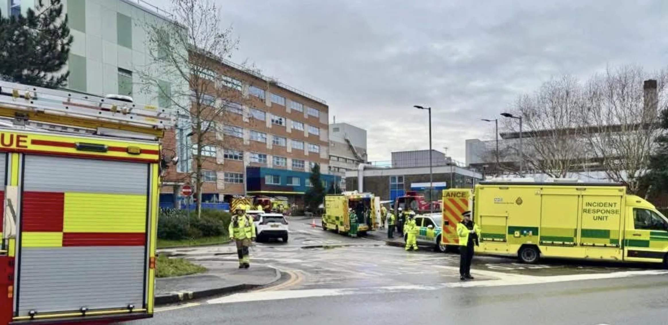 Major Hospital Fire Sparks Massive Emergency Response