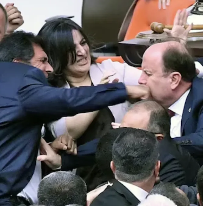 Turkey Parliament Descends into Violent Brawl as ErdoÄŸan Swears in Controversial Prosecutor Amid Political Chaos