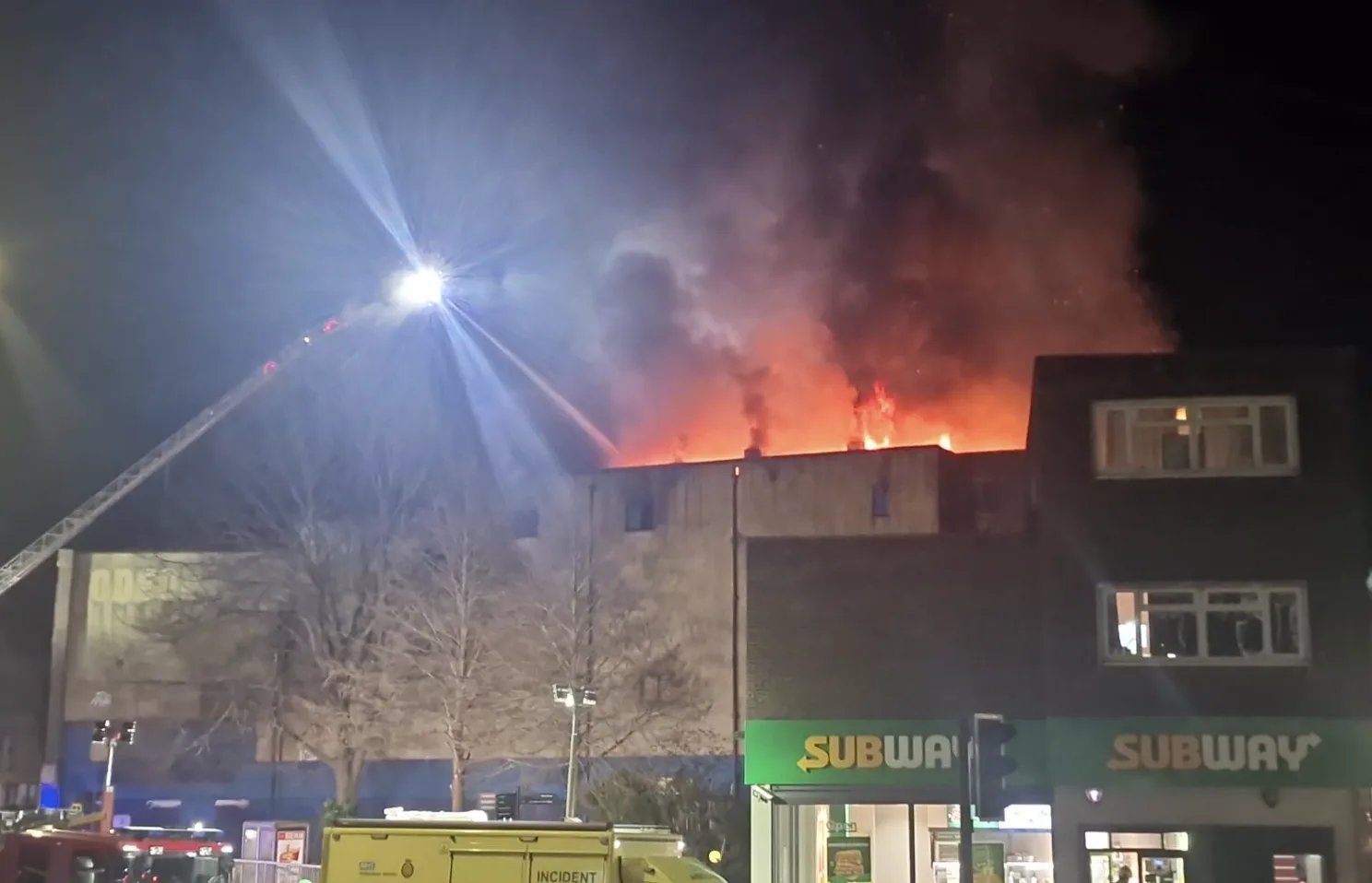 Kent Blaze Chaos: Fifteen Fire Engines Battle Huge Abandoned Building Fire in Canterbury, Residents Told To Stay Indoors