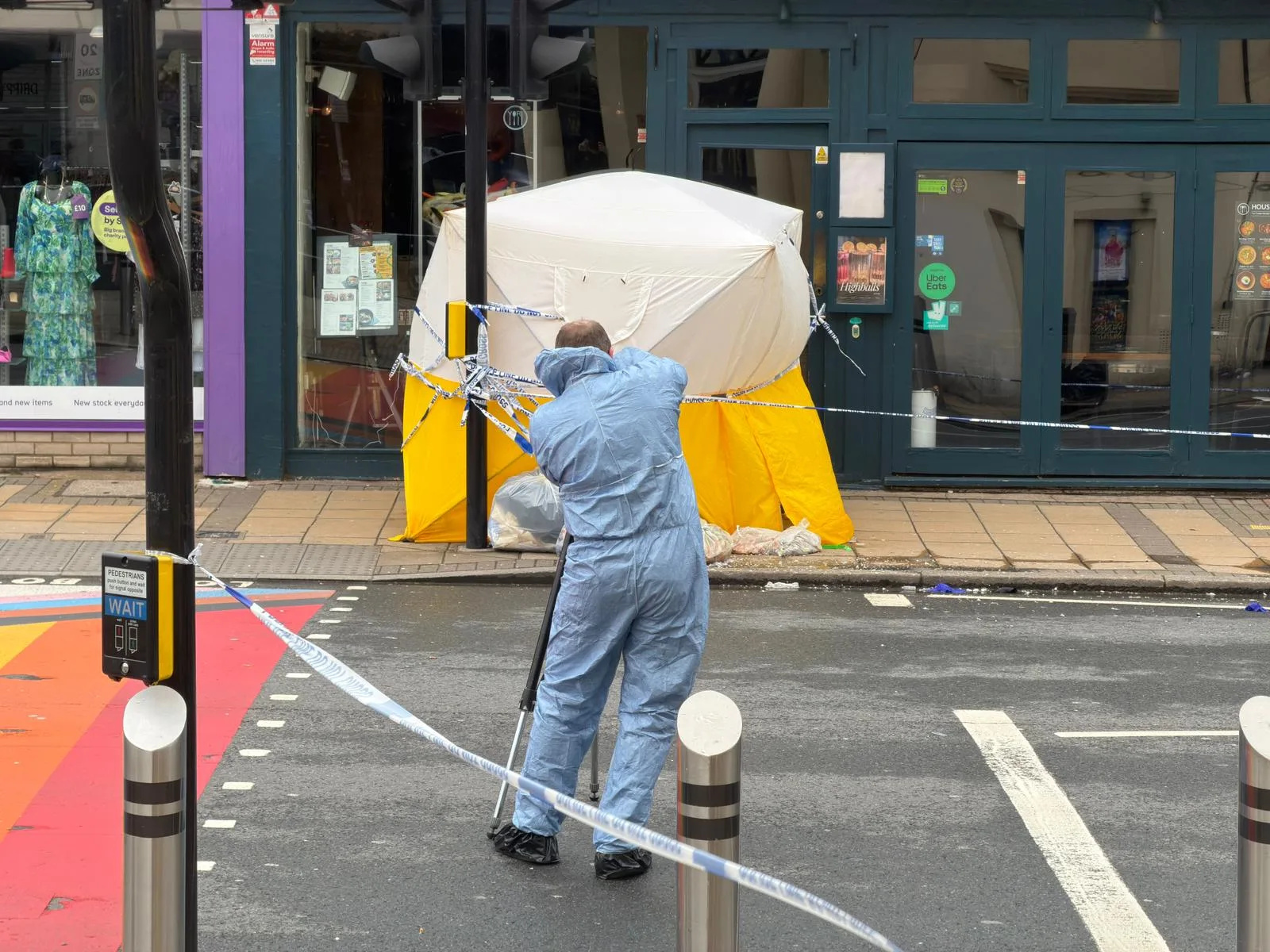 Man in His 40s Fatally Stabbed in Wimbledon outside Korean restaurant â€“ Murder Probe Underway