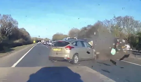 Gambling Addict Jailed After Reckless A50 Crash Forces Pregnant Womanâ€™s Emergency C-Section and Premature Birth