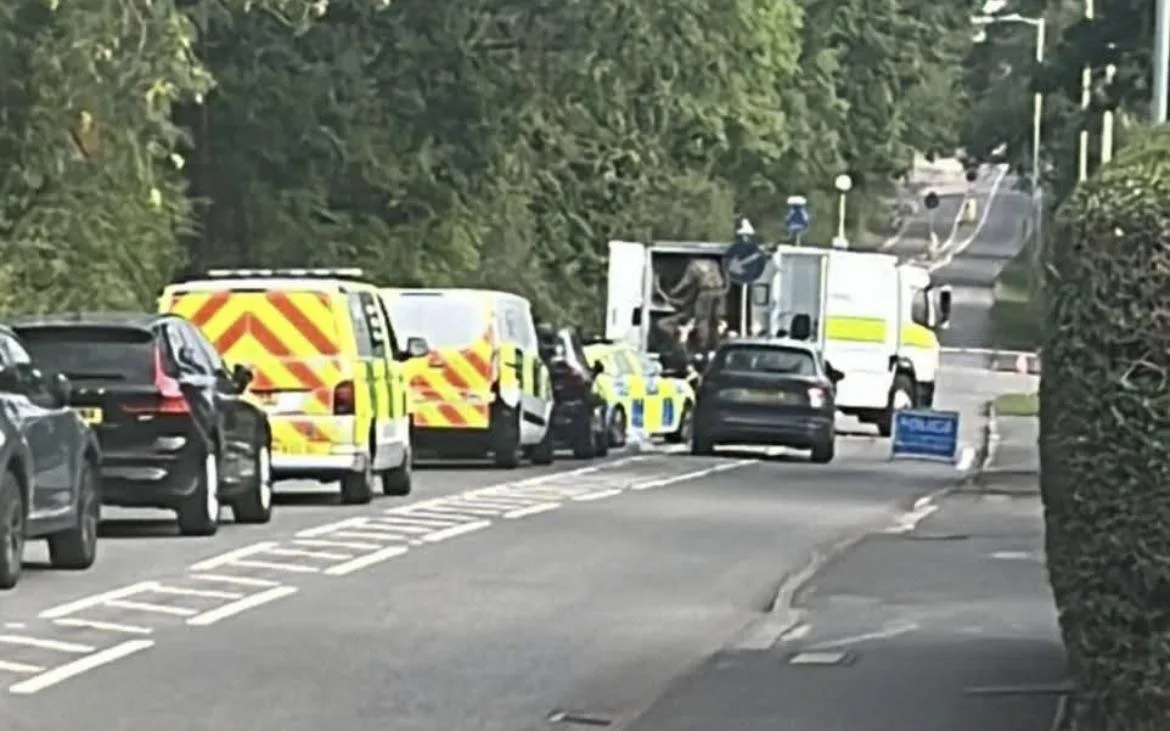 38-year-old hid an explosive device in the victimâ€™s driveway in Hertfordshire