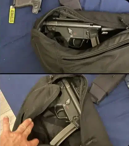 Armed Police Leave Firearms on Kerb Outside Home of Prominent Figure