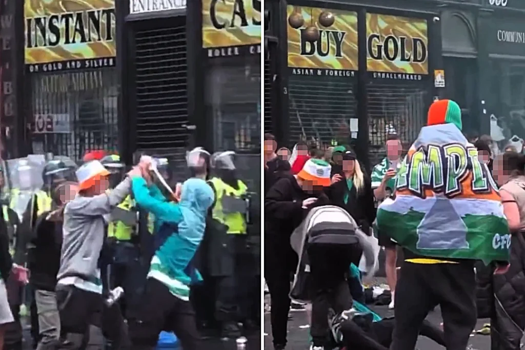 Celtic Fans Involved in Disorderly Conduct in City Centre Following Title Victory