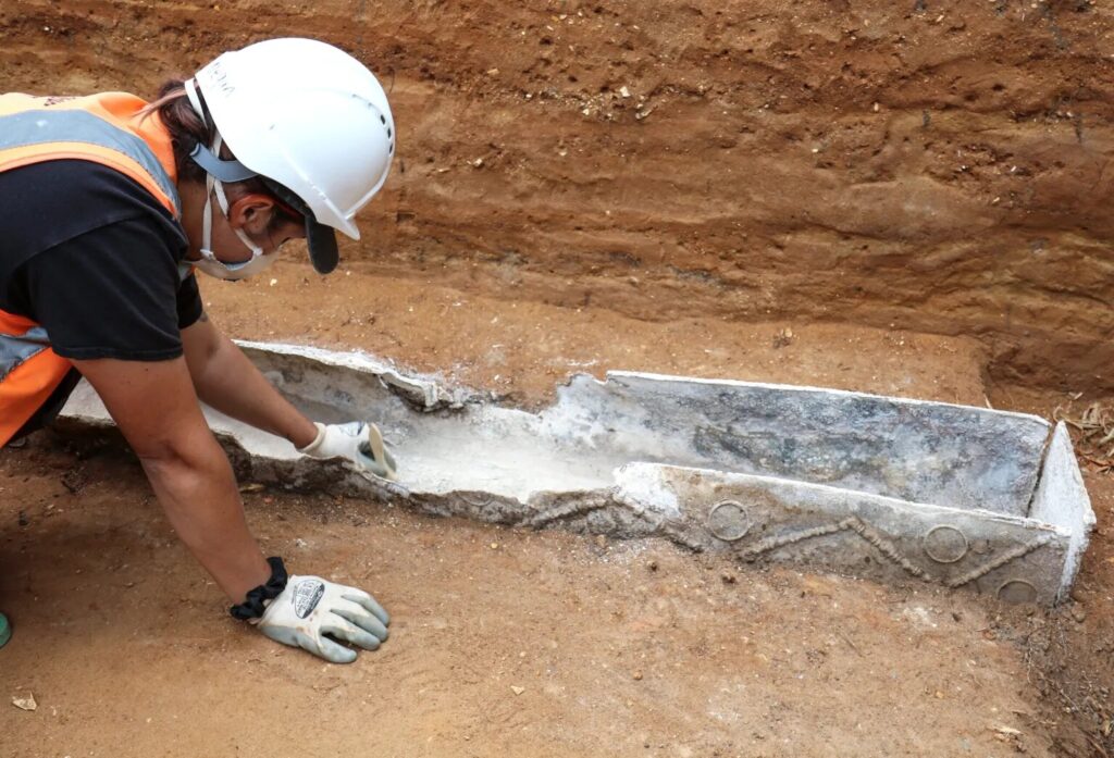 High-Status Roman Woman Found in Lead Coffin Under Hospital Site