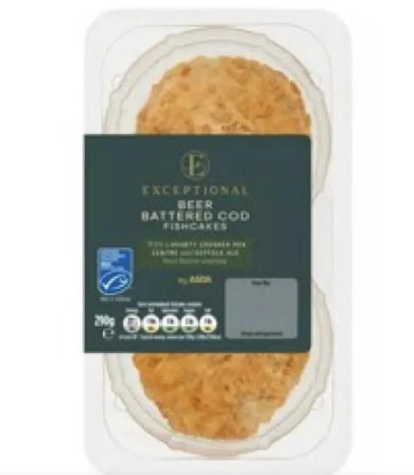 Asda Recalls Beer Battered Cod Fishcakes Over Plastic Risk