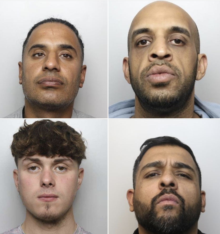 Four Men Sentenced for Cocaine Conspiracy Across Regions