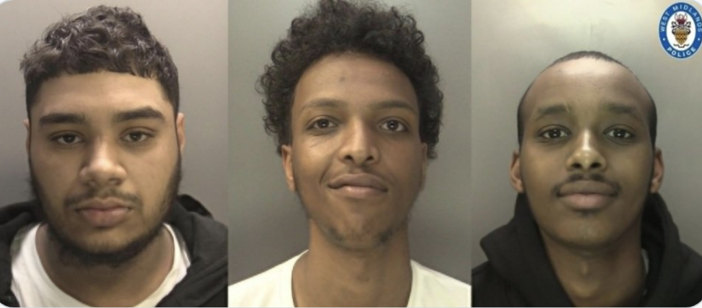 Three Men Sentenced for Armed Robbery and Possession of Weapons