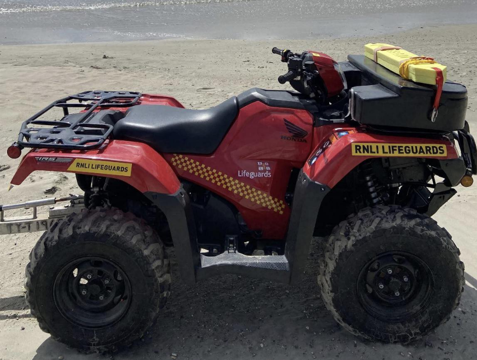 RNLI Quad Bike Stolen from Car Park Police Seek Witnesses
