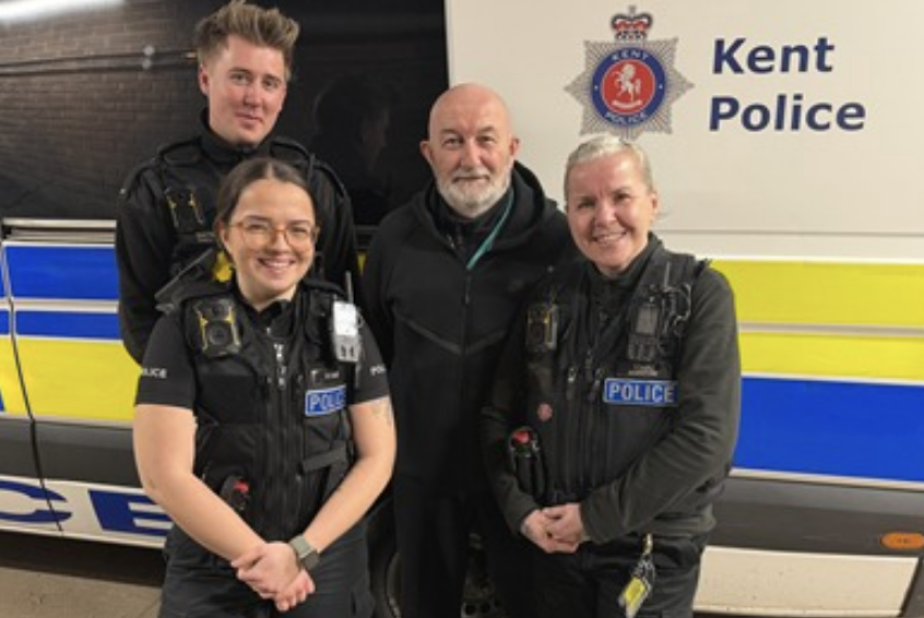 Police Officers Recognised Following Violent Arrest Incident in Maidstone