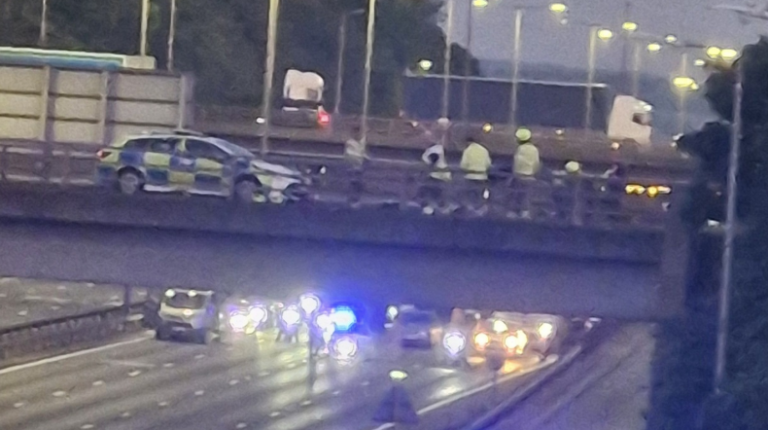 M25 Traffic Disrupted Following Police Incident and Breakdown