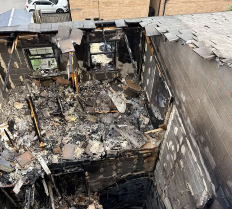 E-Scooter Ignites Significant House Fire in Normanton Area