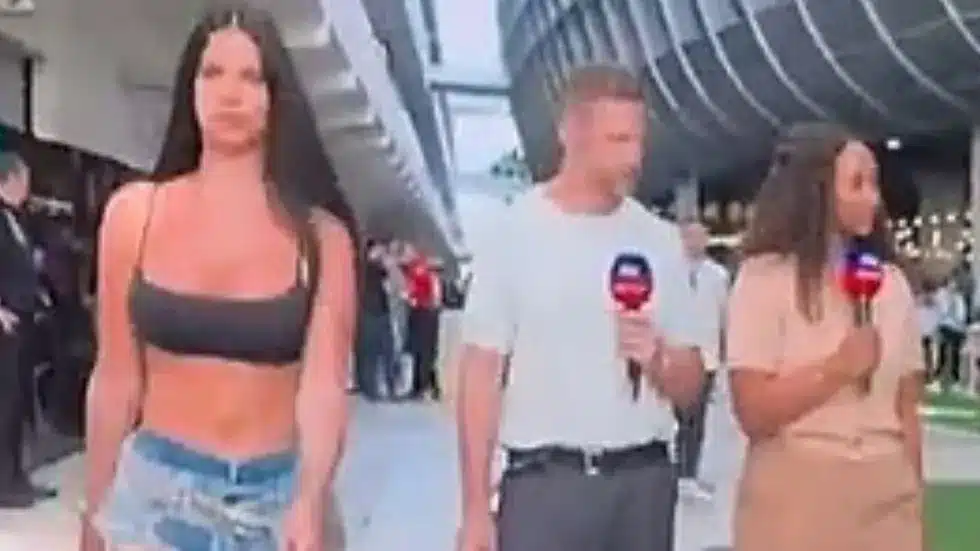 F1 Cameraman â€˜Forgets Heâ€™s Liveâ€™ As Heâ€™s Distracted By Croatian Model At Miami GP