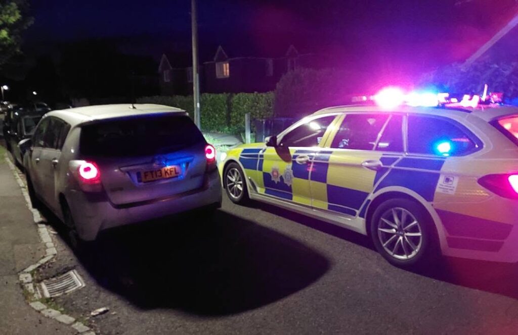 Driver Apprehended Following Police Pursuit After Failing to Stop
