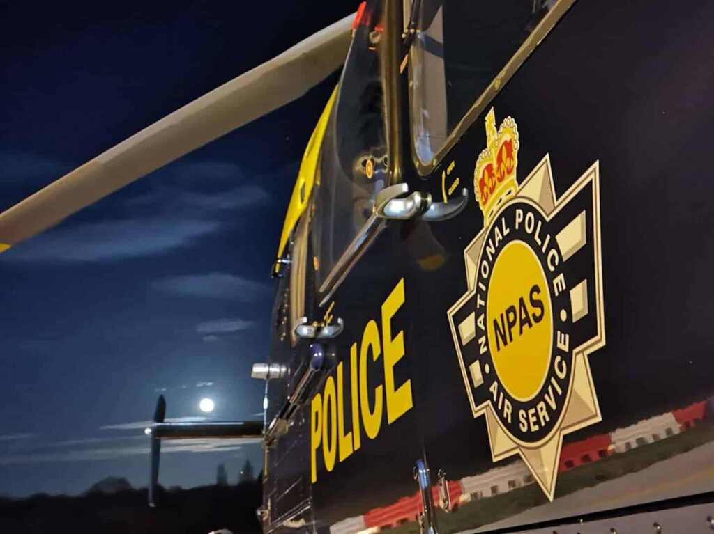 Police Helicopter Supports Arrests Following Dangerous Motorcycle Pursuit