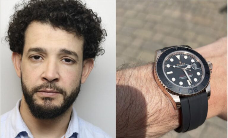 Man Sentenced for Stealing £28k Rolex from Vulnerable Victim Near Liverpool Street