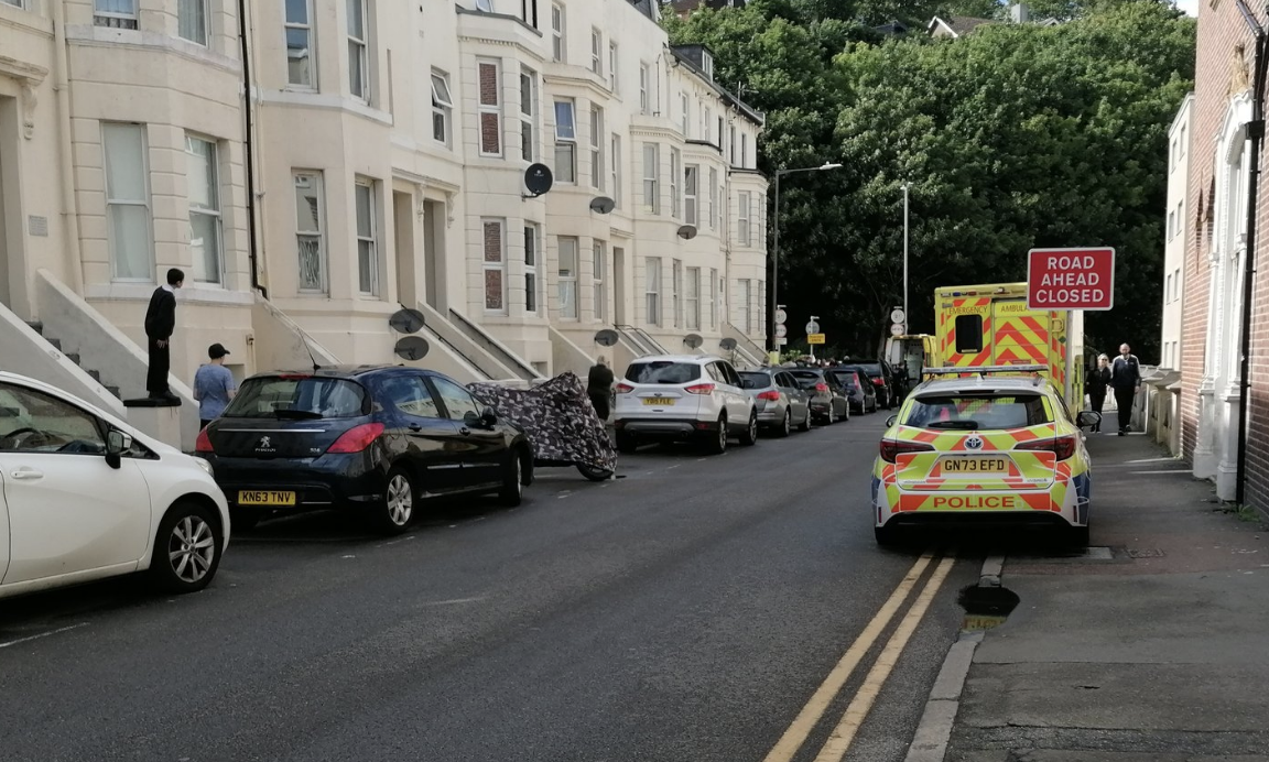Air Ambulance Deploys Amid Police Incident