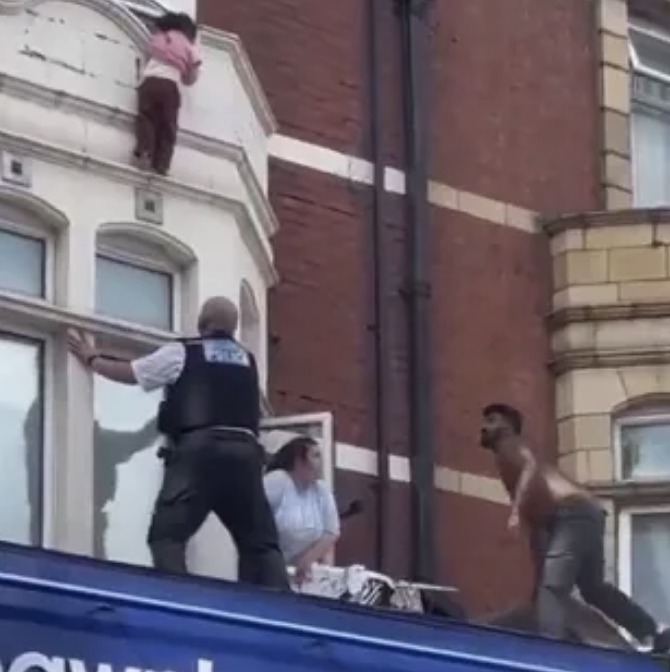 Young Girl Rescued After Dangling from Ilford Window Ledge