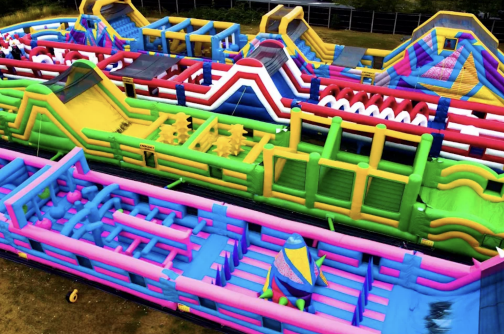 Bluewater Launches Monster Inflatable Obstacle Course for Summer Fun